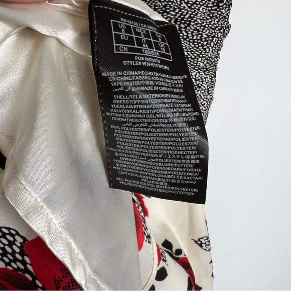 ⚪️ Guess / strapless floral mini dress 8 - Picture 6 of 8